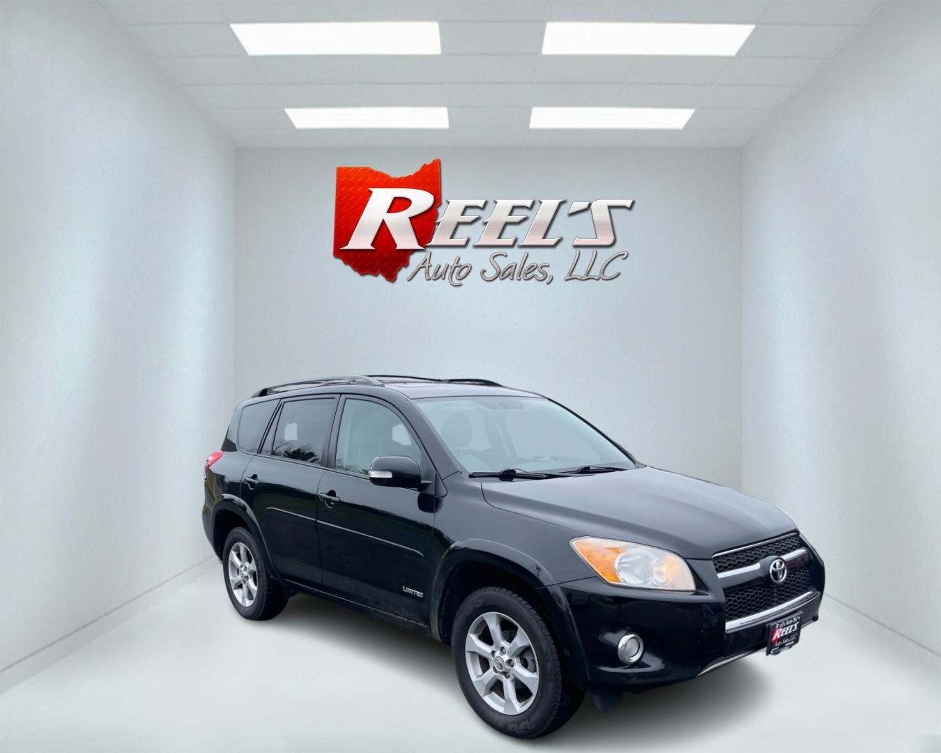 2011 Black /Tan Toyota RAV4 Limited I4 4WD (2T3DF4DV5BW) with an 2.4L I4 DOHC 16V engine, 4-Speed Automatic transmission, located at 547 E. Main St., Orwell, OH, 44076, (440) 437-5893, 41.535435, -80.847855 - Photo#2